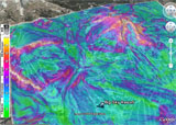 Big Sky 3d Ski Map