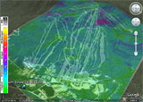 Mount Snow 3d Ski Map