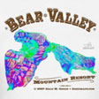 Bear Valley 3d Ski Maps T-Shirt
