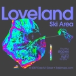 Loveland Ski Area 3d Ski Maps T-Shirt