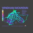 Windham Mountain 3d Ski Maps T-Shirt