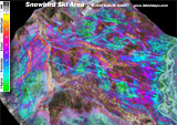 Snowbird 3d Ski Map