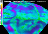 Trostian, UKR 3d Ski Map
